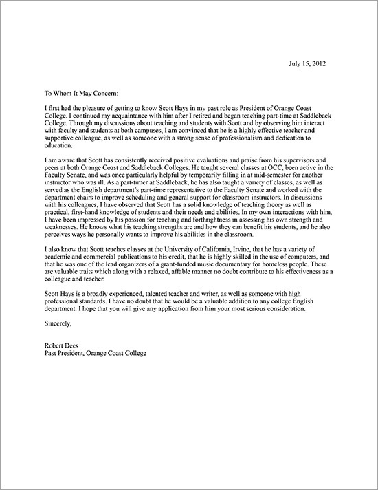 Dees-2012-Letter